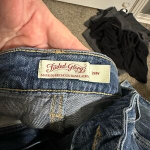 Faded Glory Blue Denim Jeans
